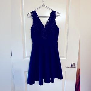 Dark blue TB dress